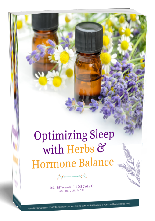 Optimizing Sleep with Herbs and Hormone balance - 3D Cover