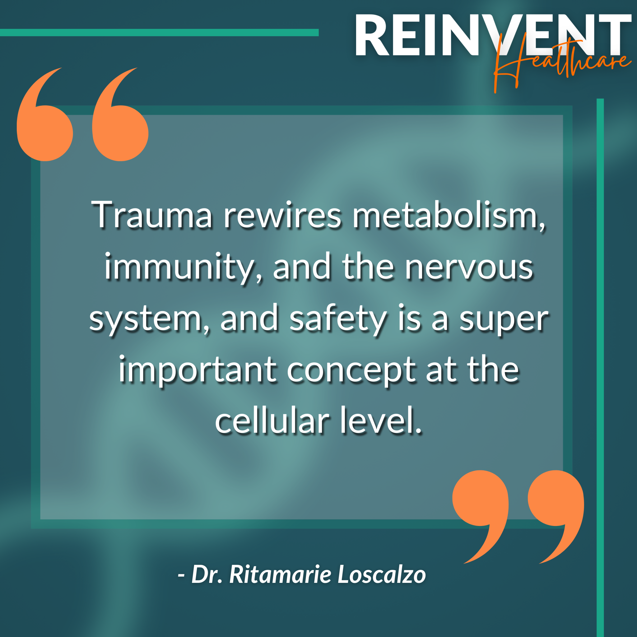 Trauma rewires metabolism